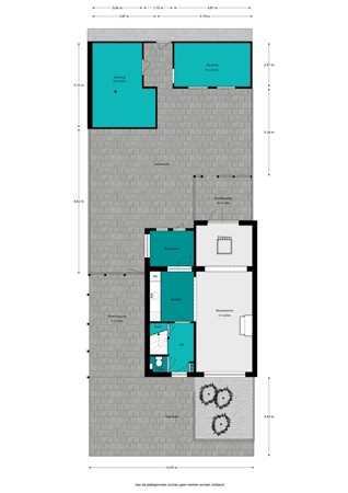Plattegrond - Boudewijnstraat 72, 4791 CL Klundert - Boudewijnstraat 72 - Situatie - 2D.jpg